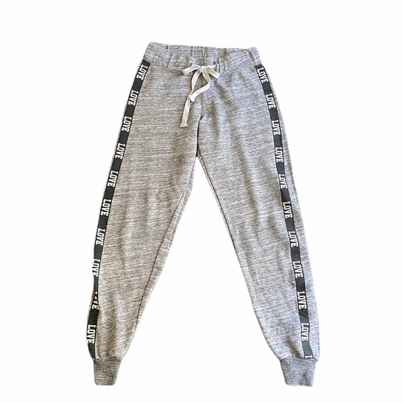 PINK Victoria's Secret Pants - {PINK} Love Print Jogger Sweat-pant